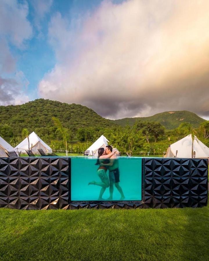 Glamping Moonlev Atlixco Luxury Tend Exteriör bild