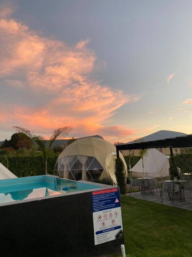Glamping Moonlev Atlixco Luxury Tend Exteriör bild